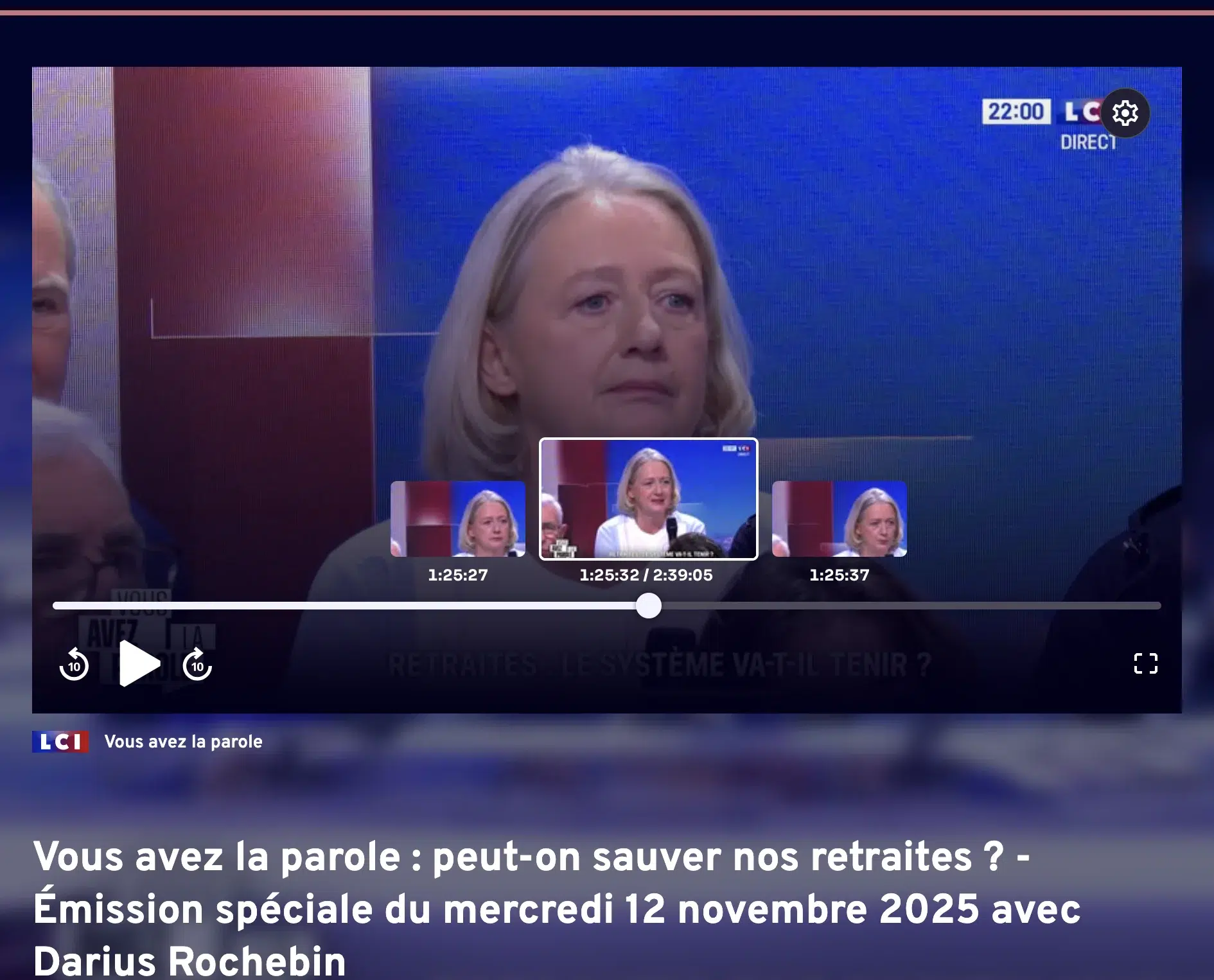 LCI-Vous avez la parole-Sophie Mellet-Les increvables